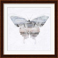 Silver Butterfly Fine Art Print