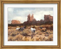 Desert Horses Fine Art Print