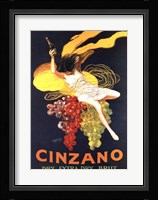 Cinzano Brut Framed Print