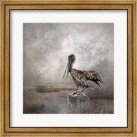 Visitor to the Marshes Fine Art Print