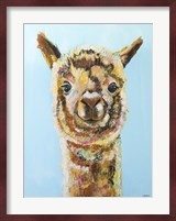 Brown Alpaca Fine Art Print
