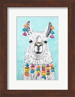 Wolly Llama Fine Art Print