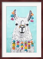 Wolly Llama Fine Art Print