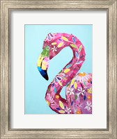 Daisy Flamingo Fine Art Print