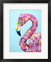 Daisy Flamingo Fine Art Print