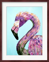 Purple Flamingo Fine Art Print