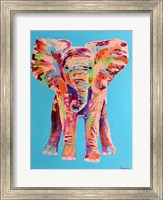Baby Pink Elephant Fine Art Print