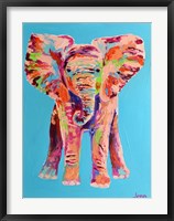 Baby Pink Elephant Fine Art Print