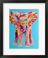 Baby Pink Elephant Fine Art Print