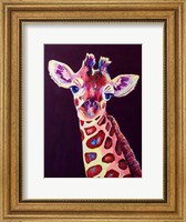 Purple Giraffe Fine Art Print