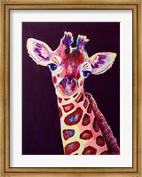 Purple Giraffe Fine Art Print