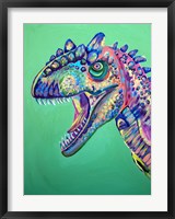 Green Dinosaur Fine Art Print