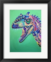 Green Dinosaur Fine Art Print
