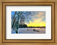 End of a Winter Day Fine Art Print