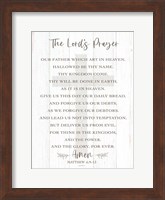 The Lord's Prayer Fine Art Print