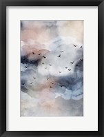 Misty Landscape III Framed Print