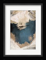 Navy Shards Fine Art Print