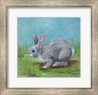 Gray Bunny Fine Art Print