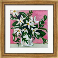Floral on Pink II Fine Art Print