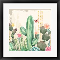 Southwest Cactus III Framed Print