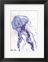 Blue Jellyfish Fine Art Print