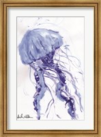 Blue Jellyfish Fine Art Print