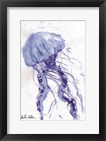 Blue Jellyfish Fine Art Print