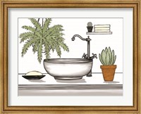 Bathroom Plants II Fine Art Print