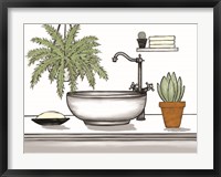 Bathroom Plants II Fine Art Print