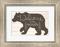 Welcome to the Woods Fine Art Print