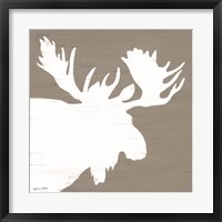 Moose Silhouette Fine Art Print