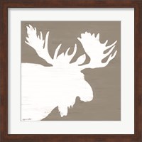 Moose Silhouette Fine Art Print