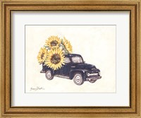 Sunflower Farm Truck Fine Art Print