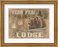 Bear Paw Lodge Fine Art Print