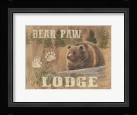 Bear Paw Lodge Fine Art Print