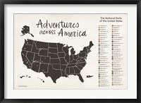 Adventures Across America Fine Art Print