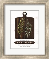 Welcome to Our Kitchen Fine Art Print