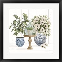 Chinoiserie Florals I Framed Print