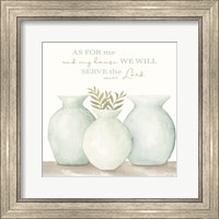 As For Me and My House Fine Art Print