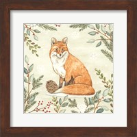 Woodland Animals Fox Fine Art Print