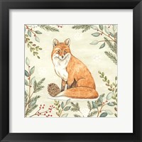 Woodland Animals Fox Fine Art Print
