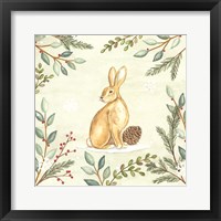 Woodland Animals Rabbit Fine Art Print