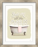 Give Me all the Bubbles Fine Art Print
