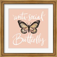 Anti-Social Butterfly Fine Art Print