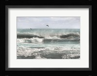 Sea Birds Among the Waves Fine Art Print