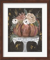 Boho Pumpkin on Pedestal Fine Art Print