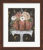 Boho Pumpkin on Pedestal Fine Art Print