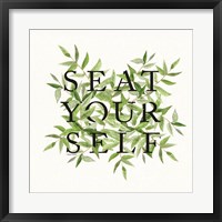 Seat Yourself Fine Art Print