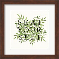 Seat Yourself Fine Art Print