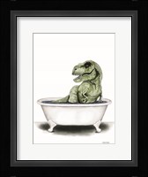 Dino Bath III Framed Print